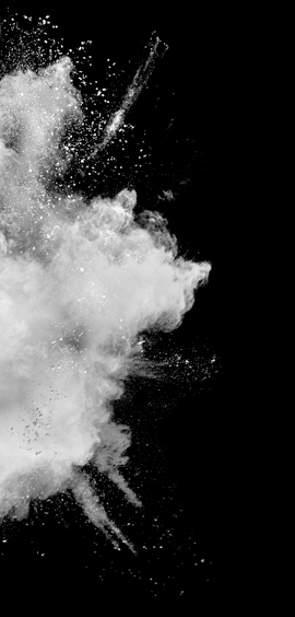a close up of smoke