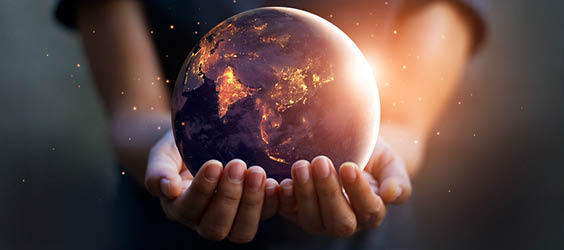 a hand holding an object in his hand