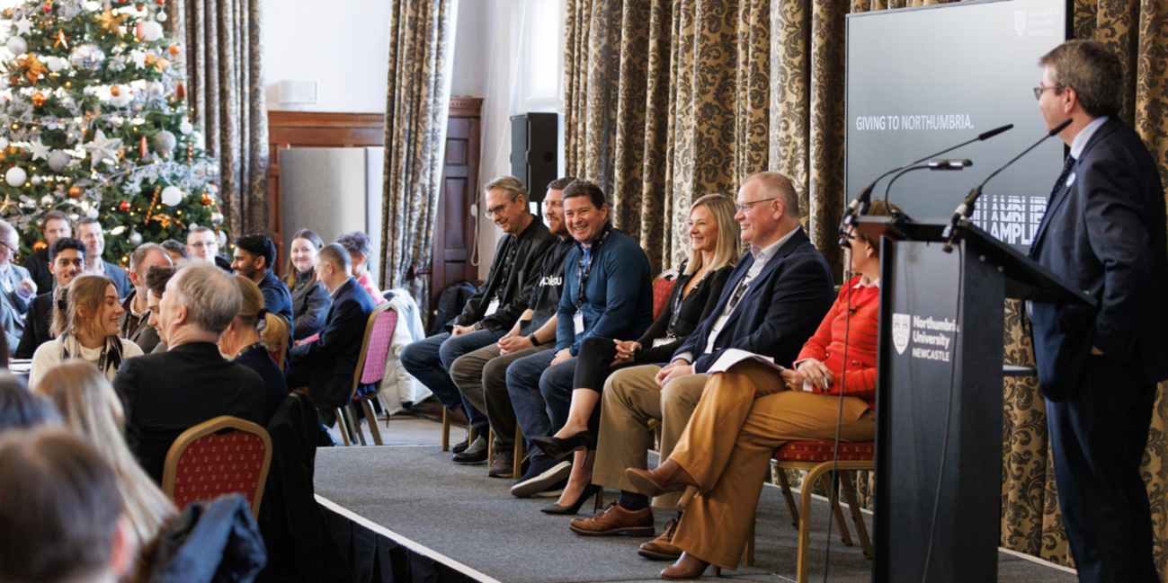 Vice Chancellor, Professor Andy Long at the NU:Amplify event, November 2023