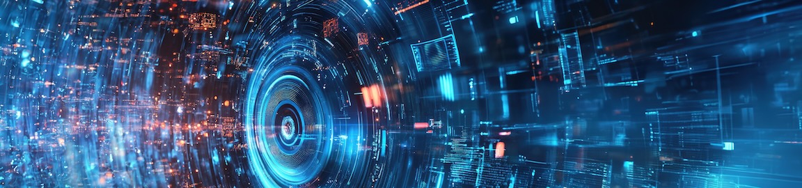 Abstract space image