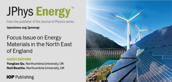 Energy Materials in the North East Focus Collection - Call for Papers