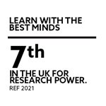 REF 2021 7th In the UK for Research Power