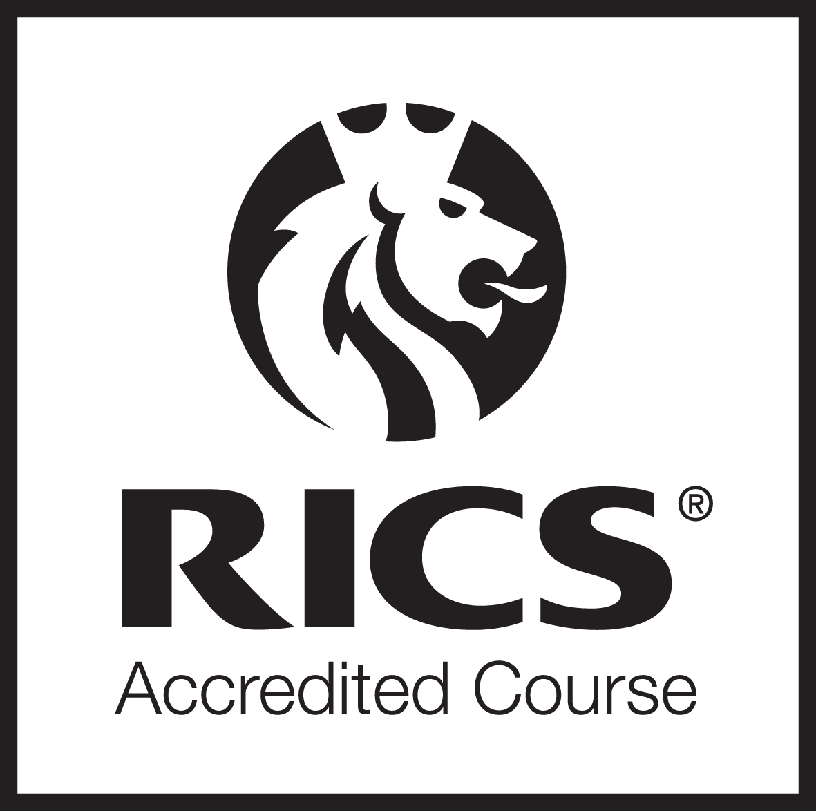 RICS Accredited Course logo