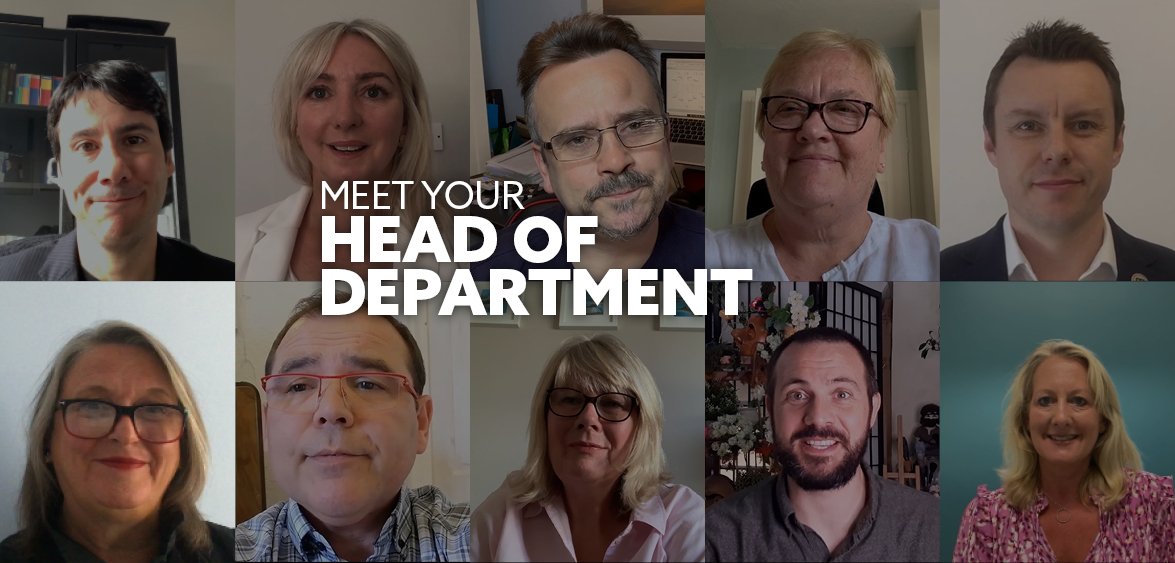 Meet your head of department
