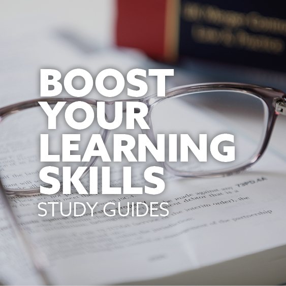 Boost your Learning Skills Study Guides
