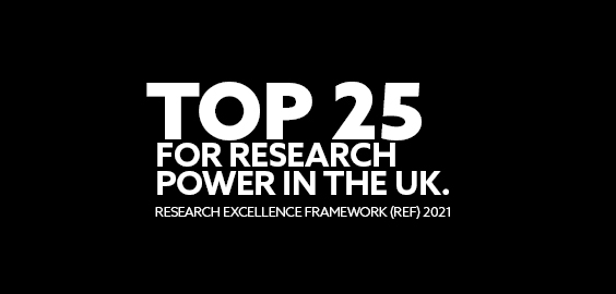 Top 25 for research power in the uk. research excellence frameworks 2021