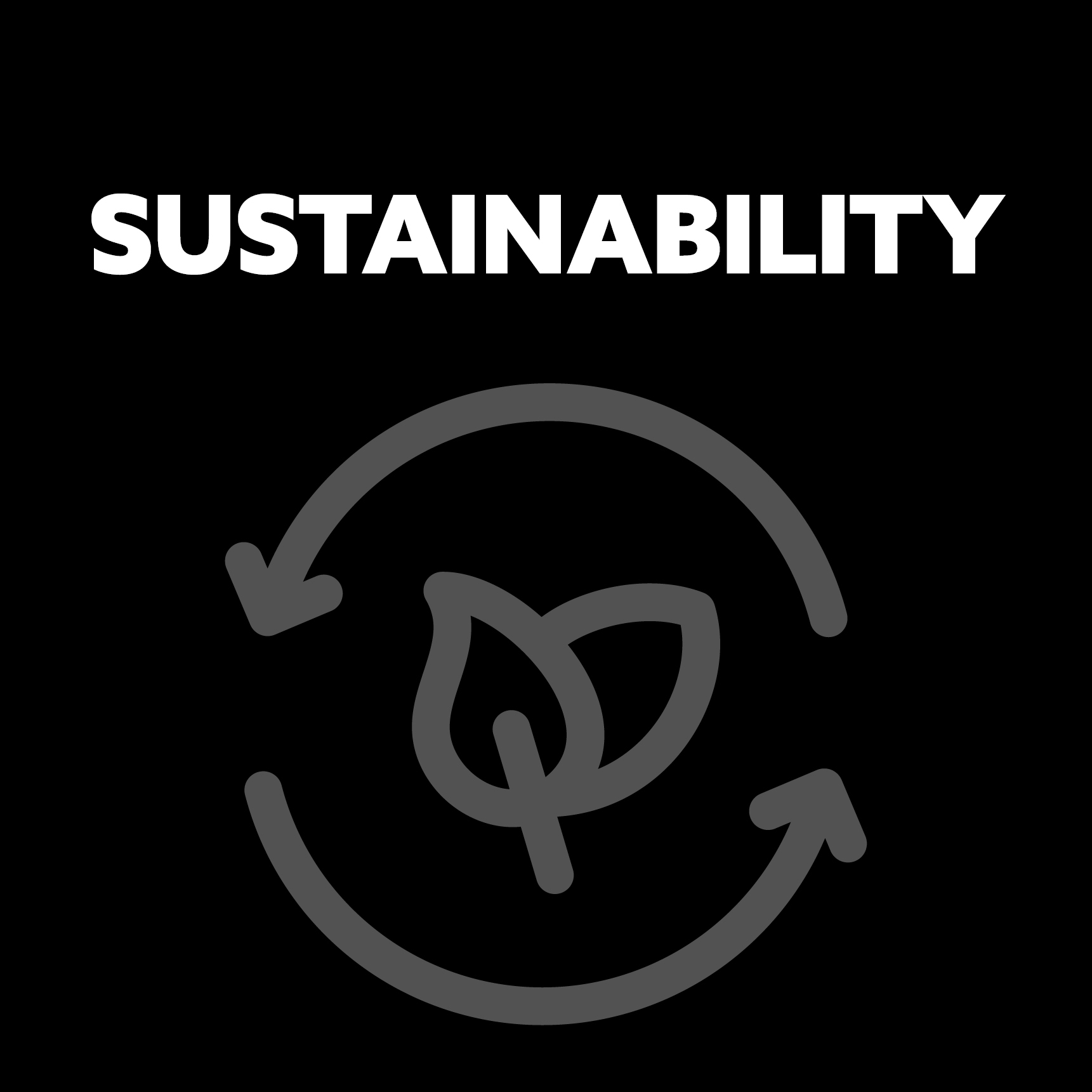 Sustainability its in everything we do