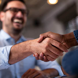 shaking hands