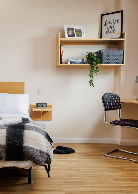 Student accommodation room
