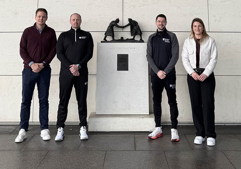 FA Partnership  Jack Garner Andy Coyles Marc Briggs and Amanda Green