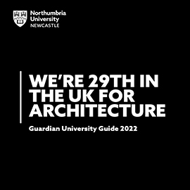 WE’RE 29TH IN THE UK FOR ARCHITECTURE.