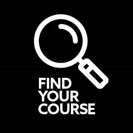 Find your course text and magnifying glass