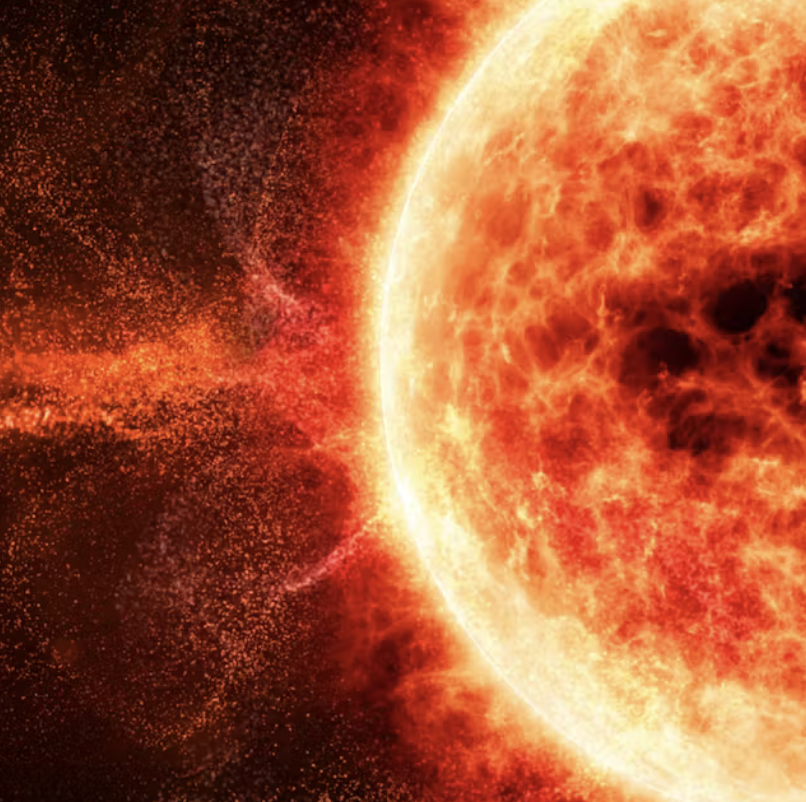 image of solar flare