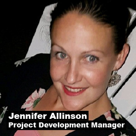 Jennifer Allinson, Project Development Manager