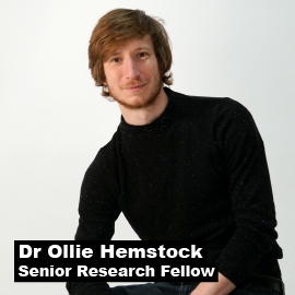 Dr Ollie Hemstock, Senior Research Fellow