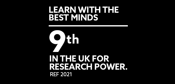 9th in the UK for research power