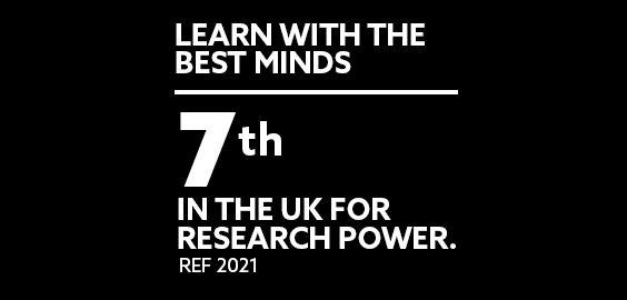 7th in the UK for Research Power