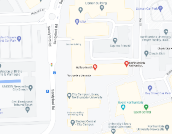 map of sandyford building