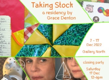 Taking Stock - a residency by Grace Denton