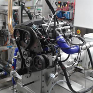 Ee Engine test cell with 75 kW AC dynamometer