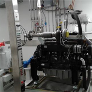 Ee Multicylinderengine test cell with 200 kW AC dynamometer 