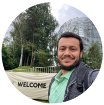 Man smiling at camera