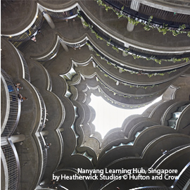 Nanyang Learning Hub Singapore by Heatherwick Studios credited