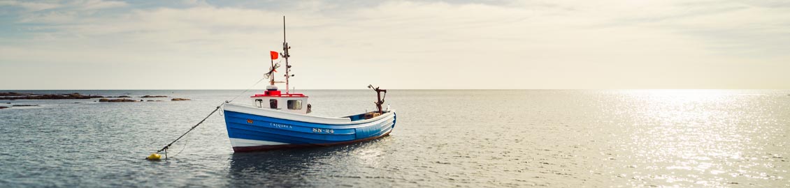 Boat in sea