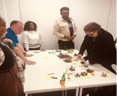 Students from an Inclusive Student Curriculum Design workshop