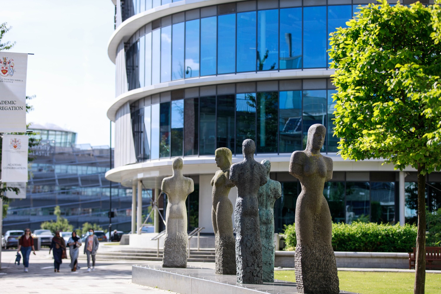 An external view of the a modern looking building