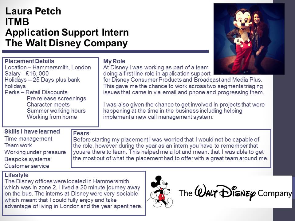 Laura Petch Placement Poster
