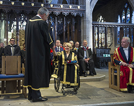 Dame Tanni Grey Thompson Receiving Doctorate - Web