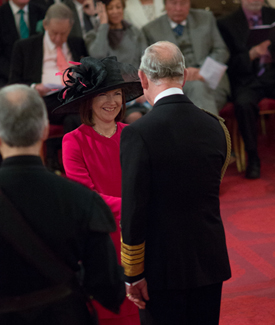 Lucy Winskell OBE Investiture - Web