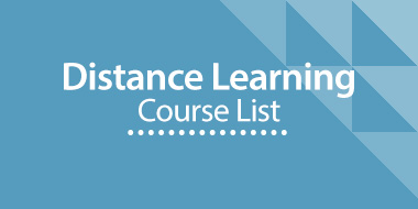 Distance Learning Course List Hor Pod