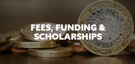 fees, funding and scholarships