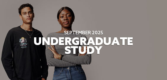 Undergraduate study September 2025