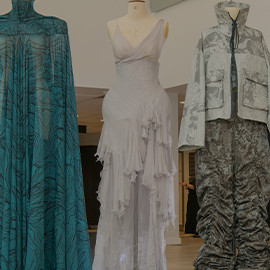 mannikins and student designed items