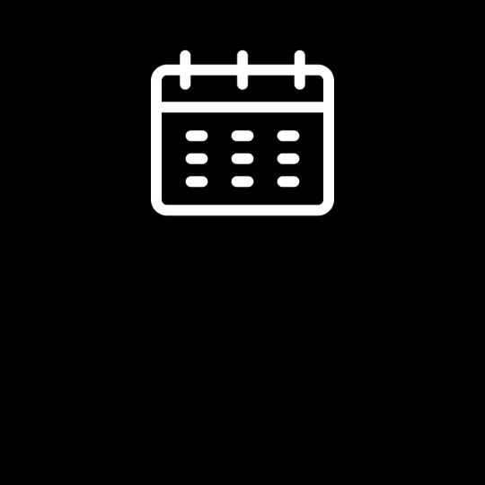 icon of calendar representing timetable