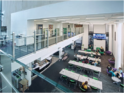Image showing inside of new building