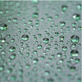 Image showing droplets on a surface