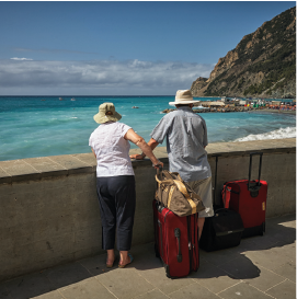 Image showing tourists on holiday 