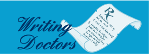 Blue Writing Doctors logo
