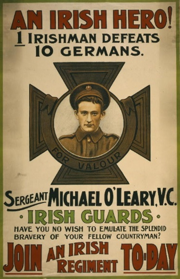 Image showing poster from First World War