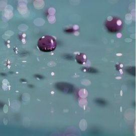 Image showing purple droplets