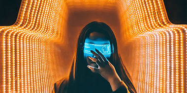 Abstract image showing design research