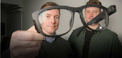men holding glasses