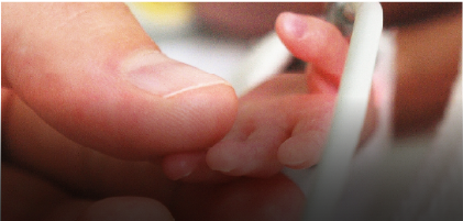 baby hand