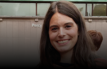 woman smiling