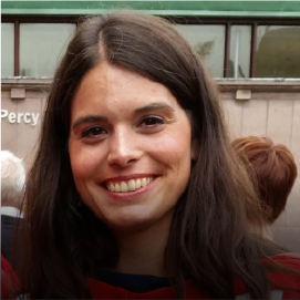 woman smiling