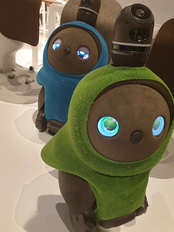 Caption:An example of Emotional AI - LOVOT robots use ‘emotional technology’ to react to people’s emotions with the aim of making their owner happy. They are currently available in Japan.